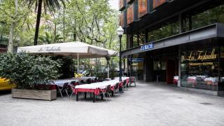 Imagen de archivo de La Tagliatella del antiguo edificio Zurich de la Diagonal de Barcelona