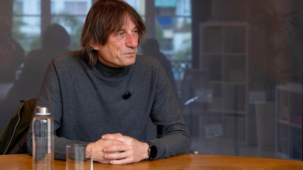 Andreu Absil, alcalde de Montgat, durante su entrevista con Metrópoli