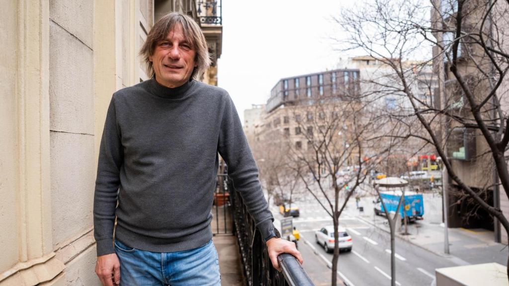 Andreu Absil, alcalde de Montgat, durante su entrevista con Metrópoli