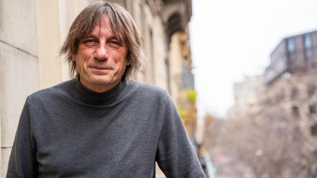 Andreu Absil, alcalde de Montgat, durante la entrevista con Metrópoli