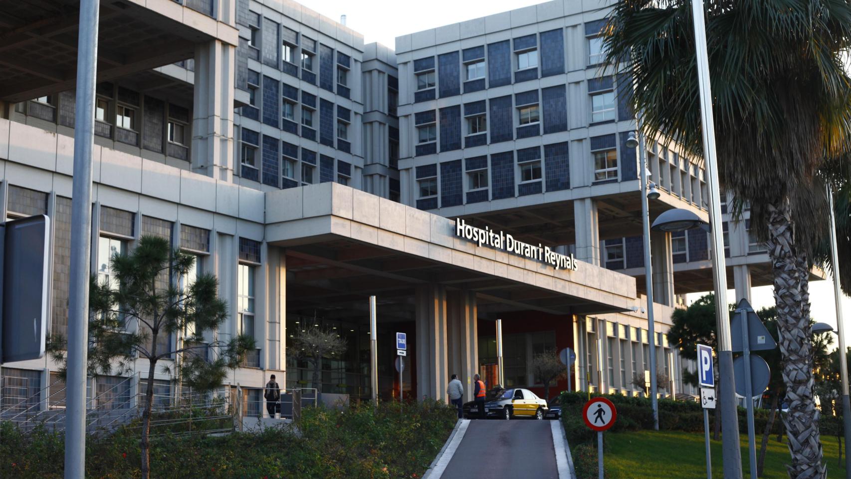 Acceso al Hospital Duran i Reynals de L’Hospitalet de Llobregat