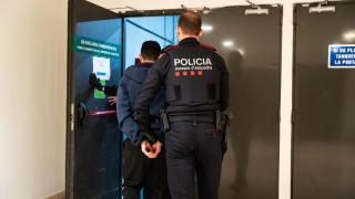 Imagen de archivo de una detención de los Mossos