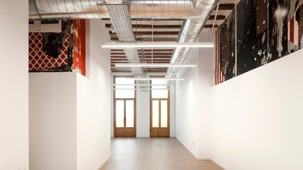 Interior de las nuevas viviendas en el Raval