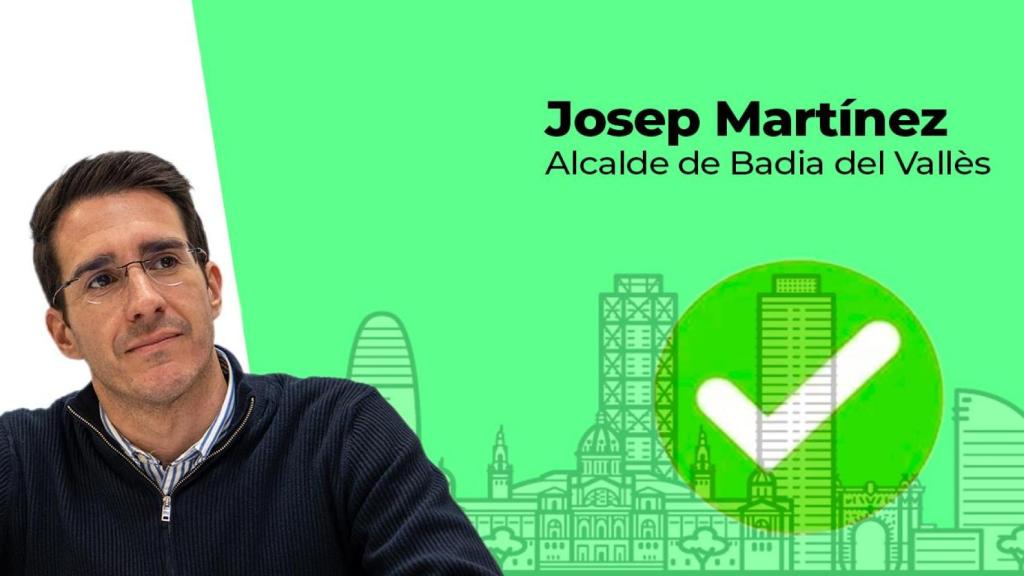 Josep Martínez, alcalde de Badia del Vallès