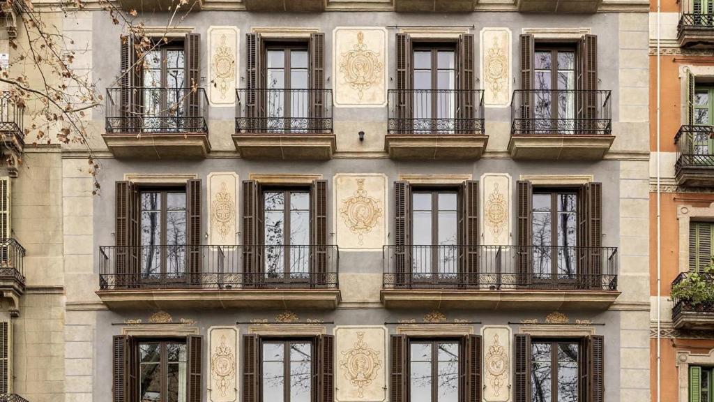 Façana de l'Hotel Antiga Casa Buenavista