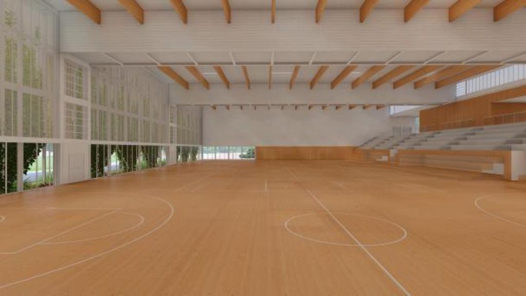 Uno de los espacios del nuevo pabellón de Can Zam