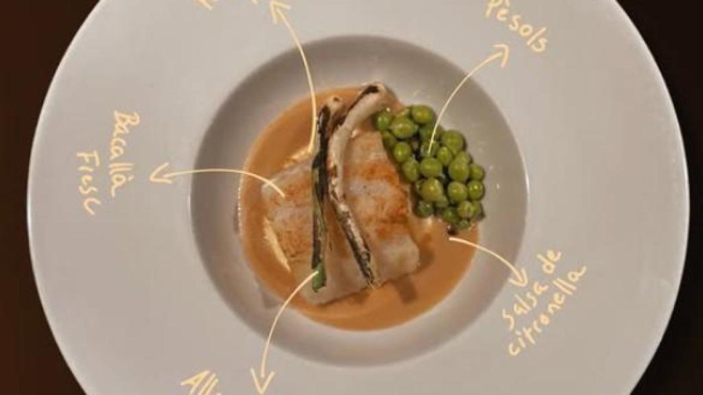 Un plato del nuevo restaurante Records