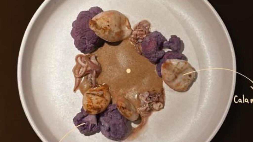 Un plato del nuevo restaurante Records