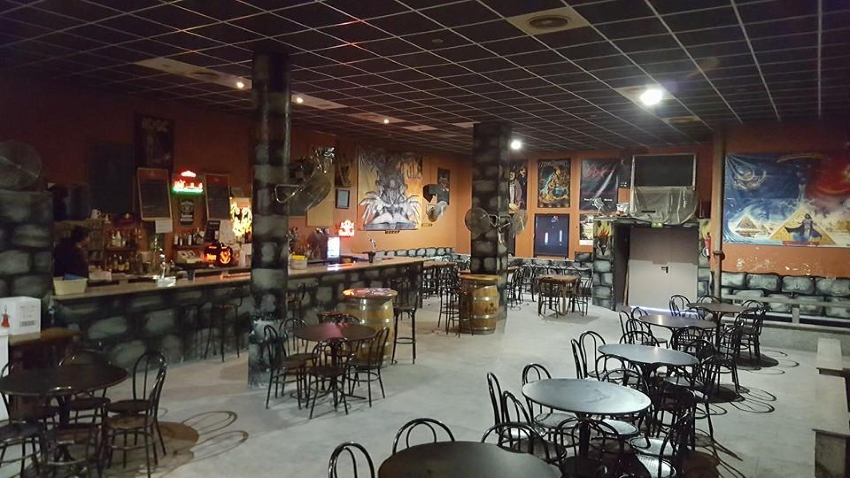 Interior del BB+, ubicado en el Triángulo Golfo del Poblenou