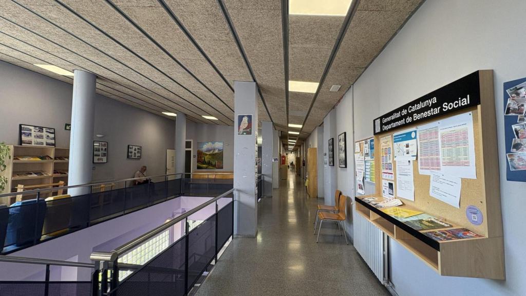 Interior de uno de los centros de formación de adultos de Sant Adrià