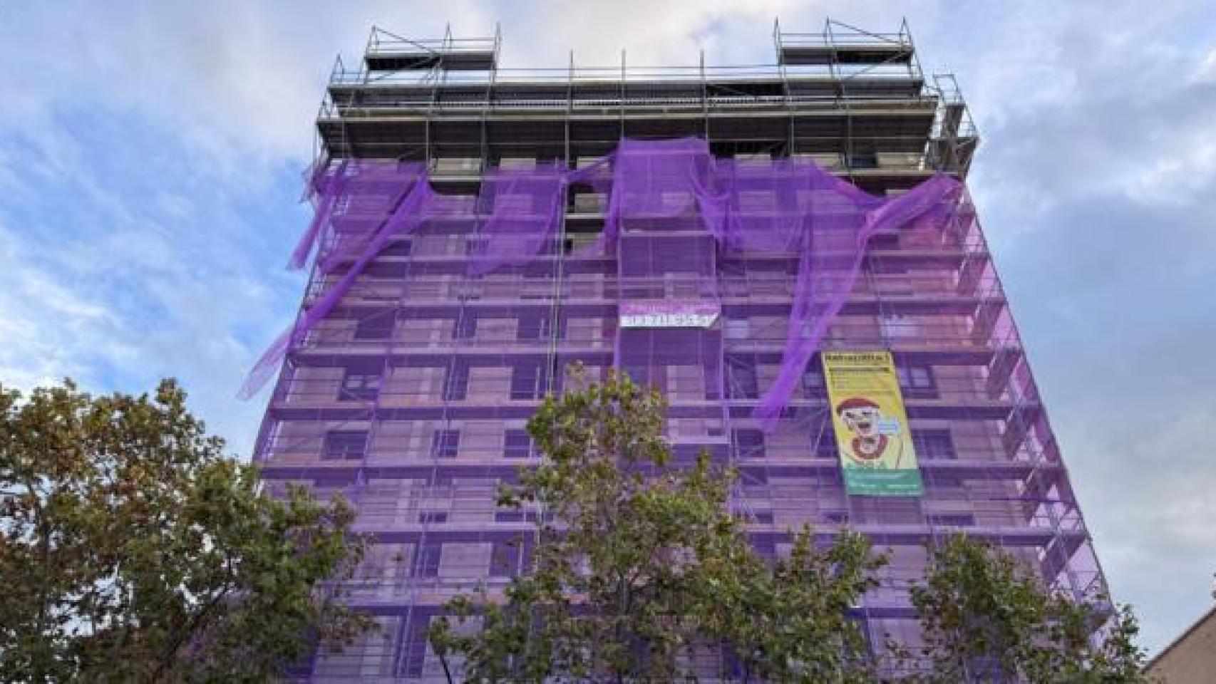 Uno de los edificios que se va a rehabilitar en Sabadell