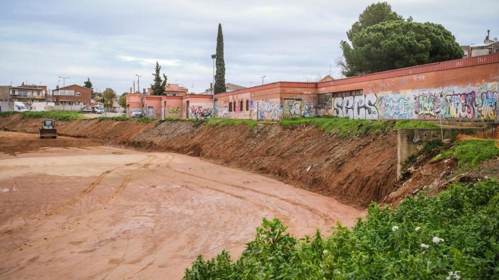 El solar de la futura residencia de mayores de Badia