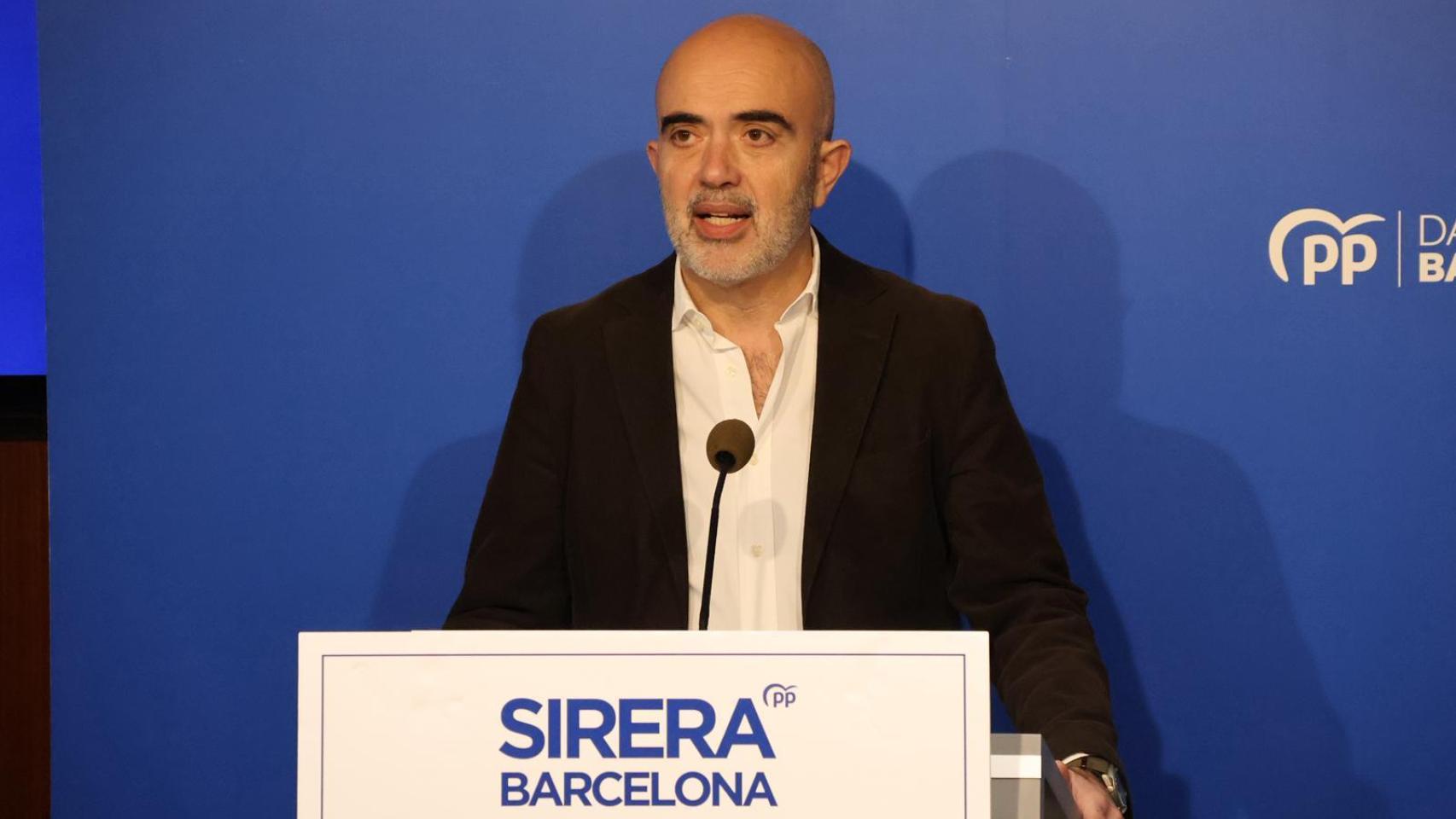 Daniel Sirera, líder del PP en Barcelona