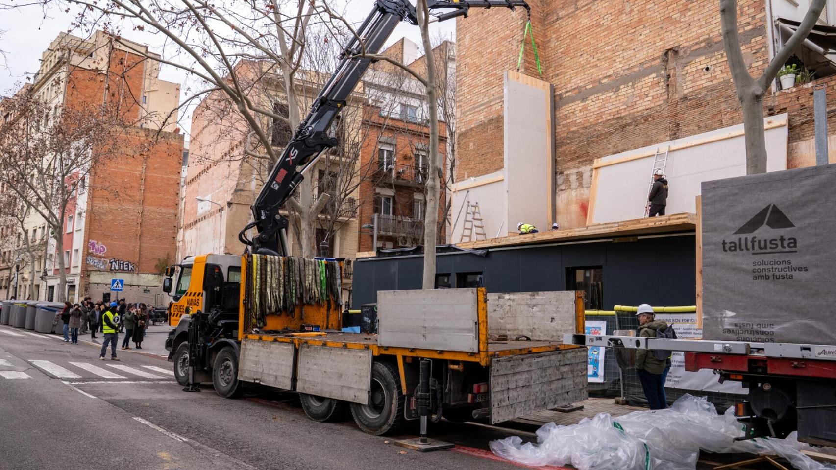El proyecto de viviendas sociales para jóvenes WikiHousing en Poble-Sec