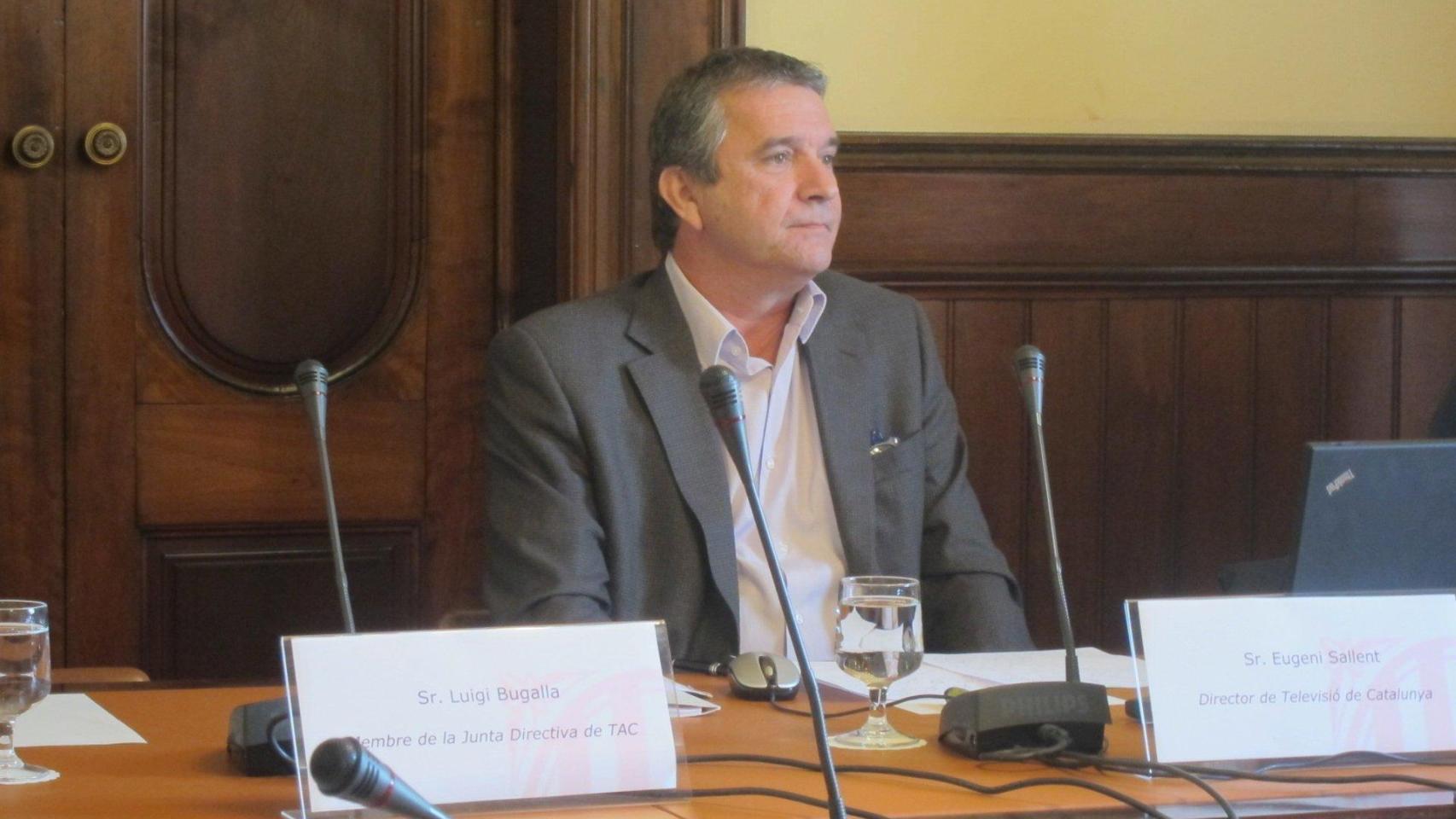 Archivo - Eugeni Sallent en una imagen cuando dirigía TV3