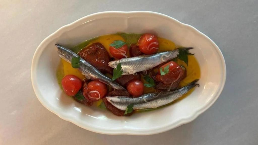 Plato del restaurante Arraval