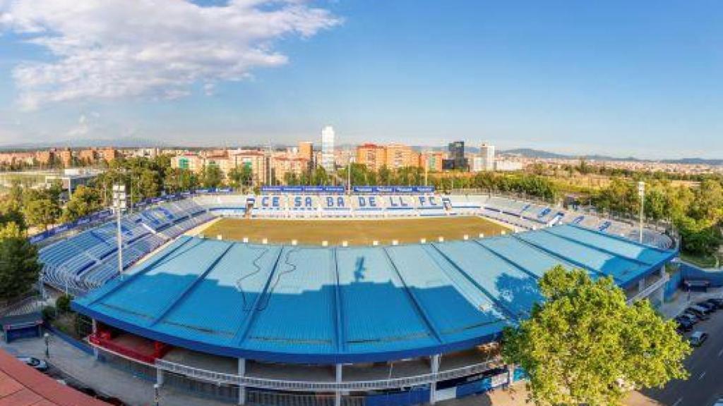 El estadio de la Nova Creu Alta de Sabadell en una imagen de archivo