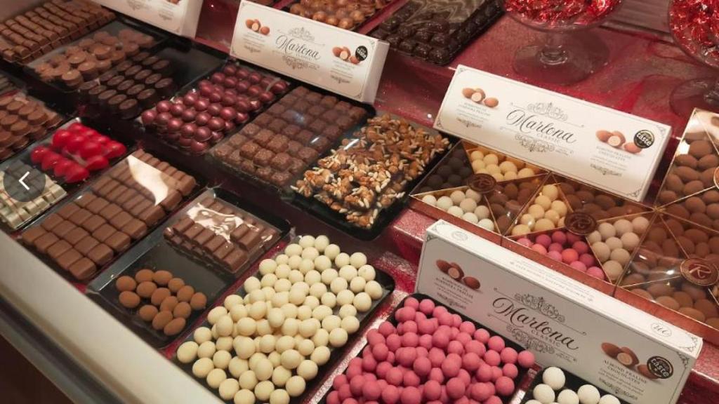 Productos de la pastelería Rovira