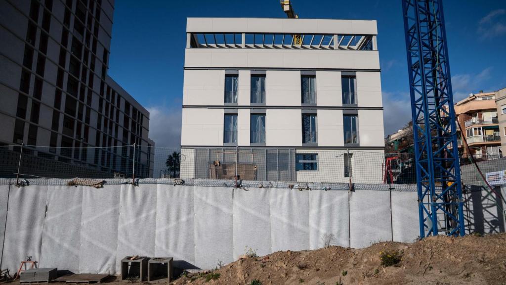 Obres de la futura comissaria de la Policia local de Santa Coloma