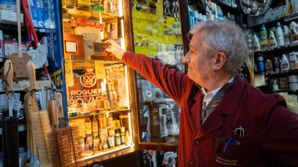 Ramón Segarra a la Drogueria Rovira