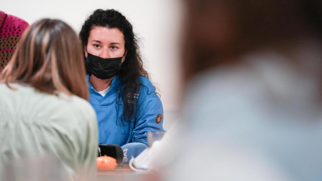 Atención a una refugiada en Barcelona