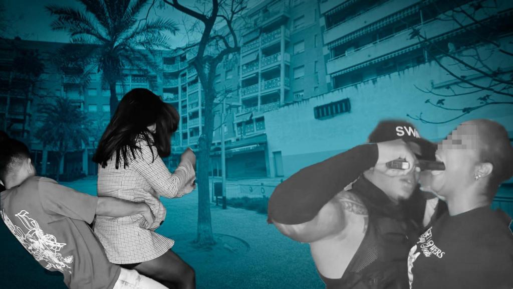 Fotomontaje con los diferentes espectáculos del local denunciado por los vecinos de Zona Franca