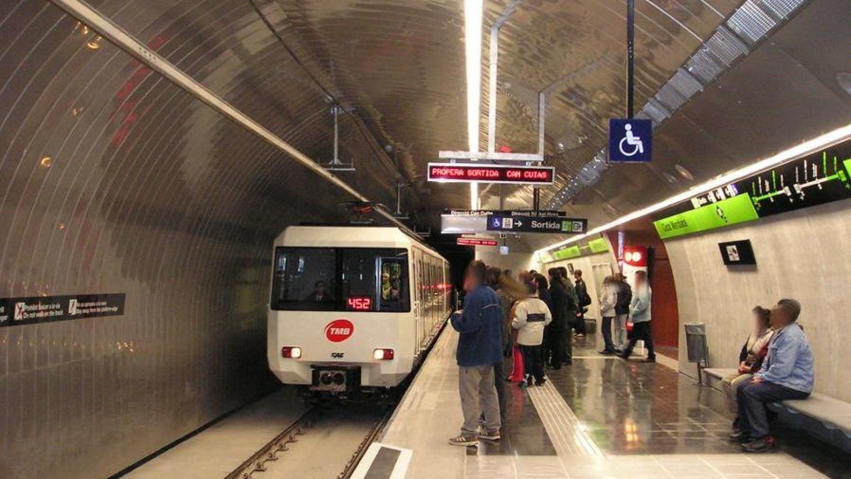 La L11 del metro de Barcelona en una imagen de archivo