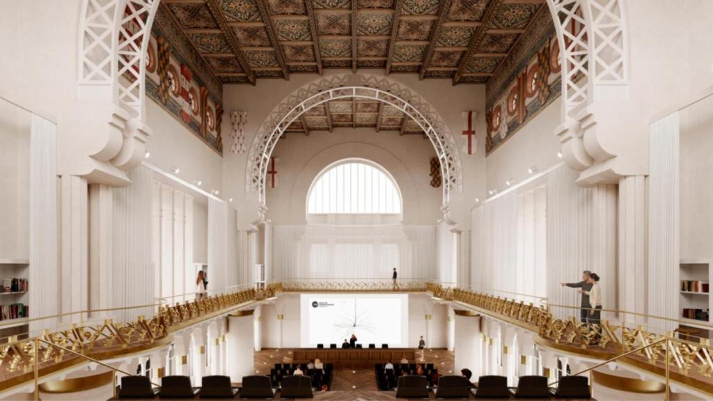 Render del futuro 'Castell dels Tres Dragons' del Parc de la Ciutadella