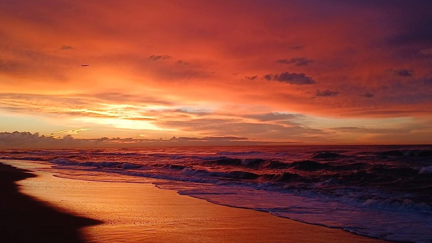 Candilazo en la playa de Gavà