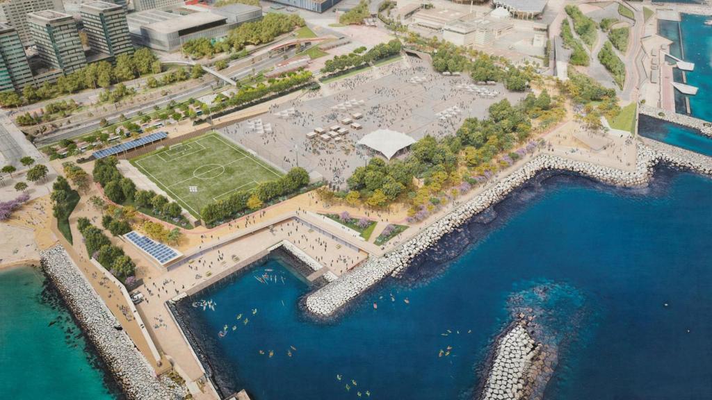 Imagen del proyecto para renovar la plataforma del Fòrum