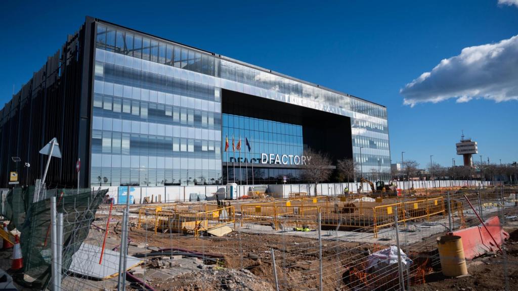 Obras en el D-Factory de la Zona Franca