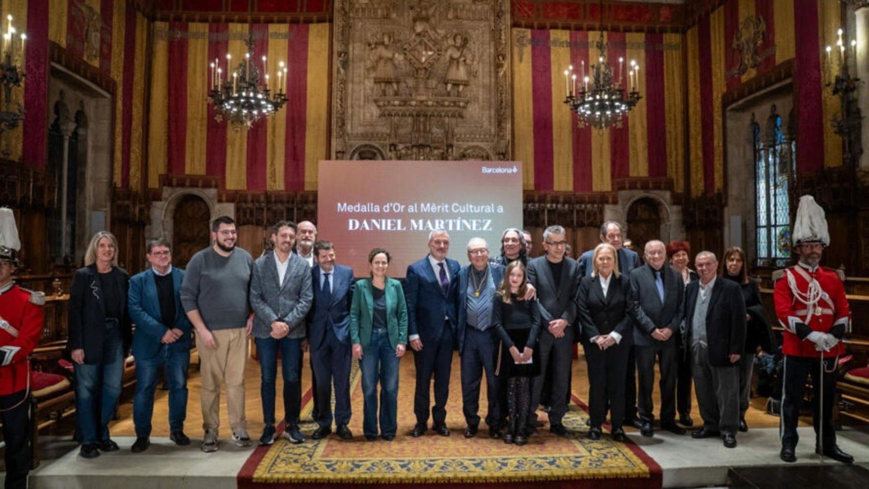 Entrega de la Medalla de Oro al Mérito Cultural al empresario Daniel Martínez