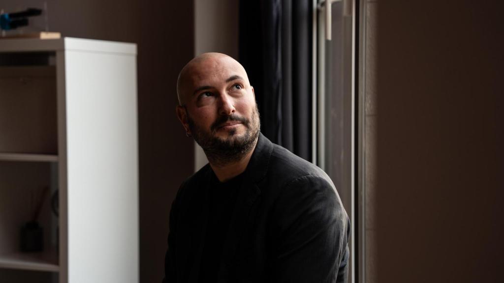 José Gras, el regidor de Sant Adrià, durant la seva entrevista amb Metrópoli