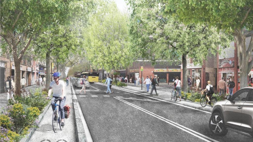 Render de la futura avenida de Alfons XIII