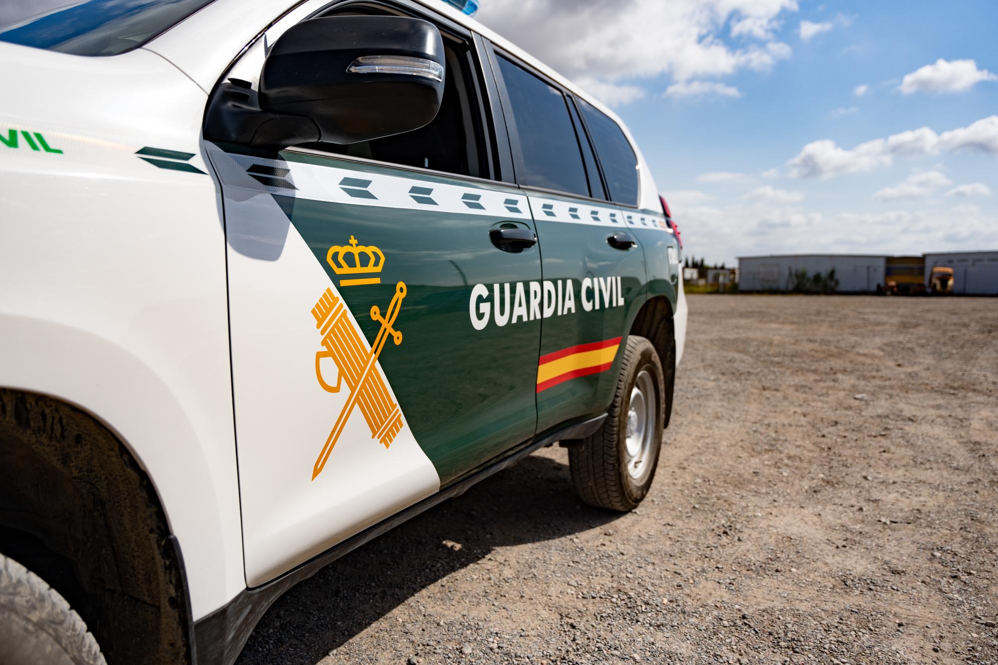 Coche de la Guardia Civil en una foto de archivo