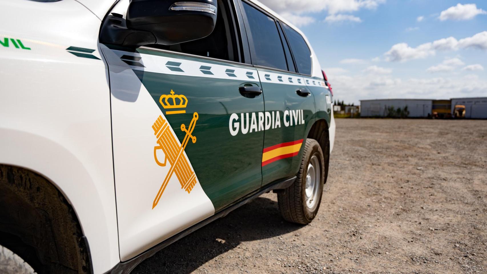 Coche de la Guardia Civil en una foto de archivo