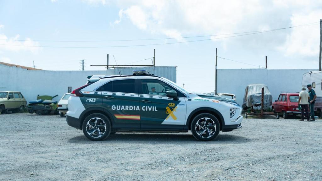 Coche de la Guardia Civil en una foto de archivo