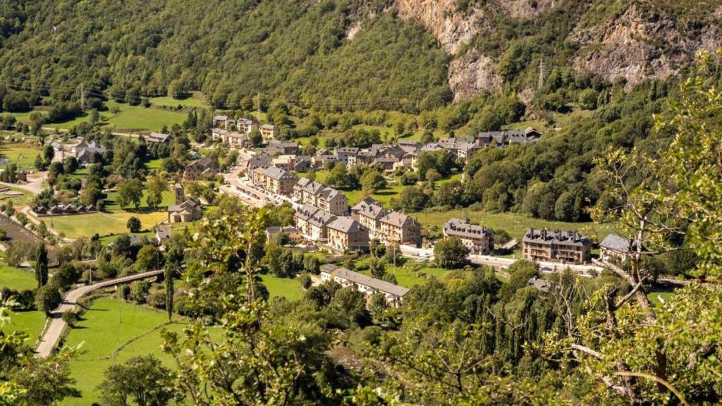 El pueblo de Barruera en ujna imagen de archivo