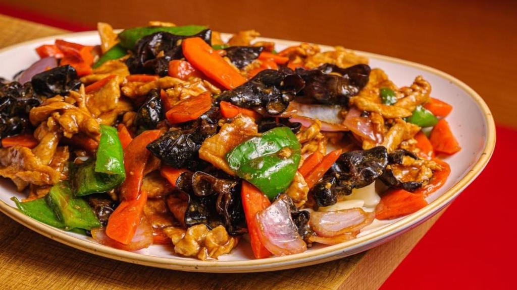 Un plato del restaurante Wondmo de Barcelona