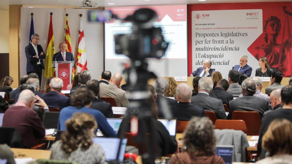 Presentacion de la Reforma Legislativa del ICAB sobre la Mulltireincidencia