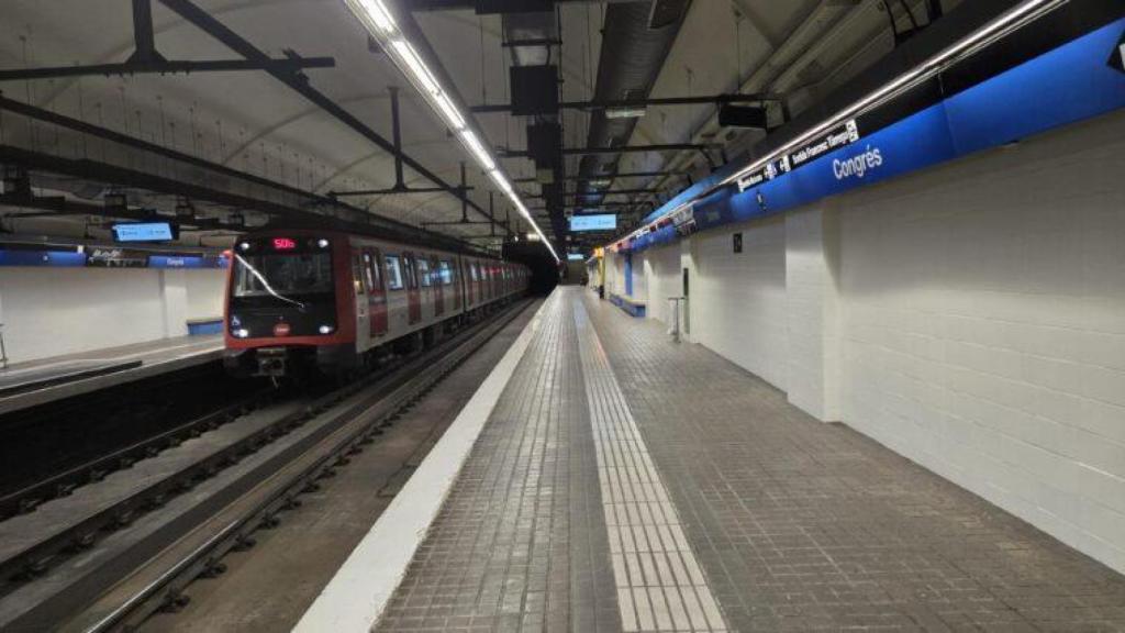 Estación Congrés del metro de Barcelona
