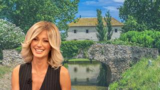 Fotomontaje de la periodista Susana Griso sobre L’Armentera