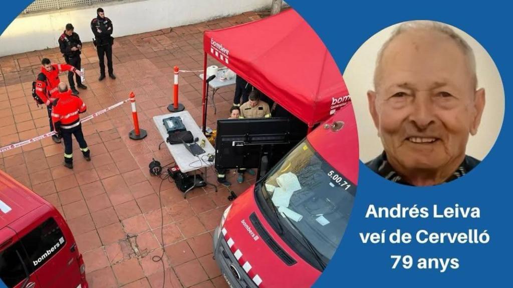 Buscan a Andrés, un anciano de 79 años desaparecido en Cervelló