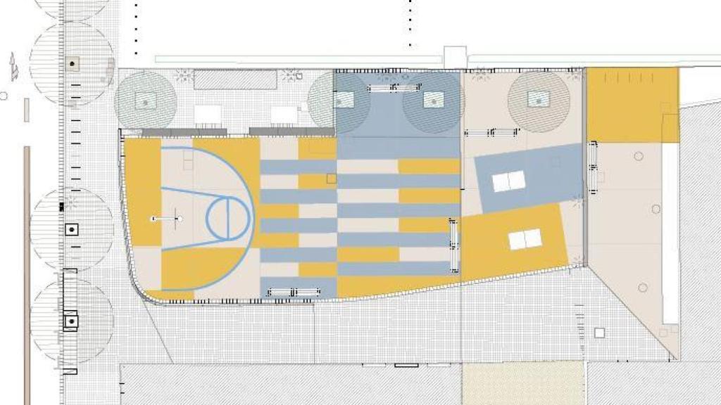 El nuevo diseño de la plaza