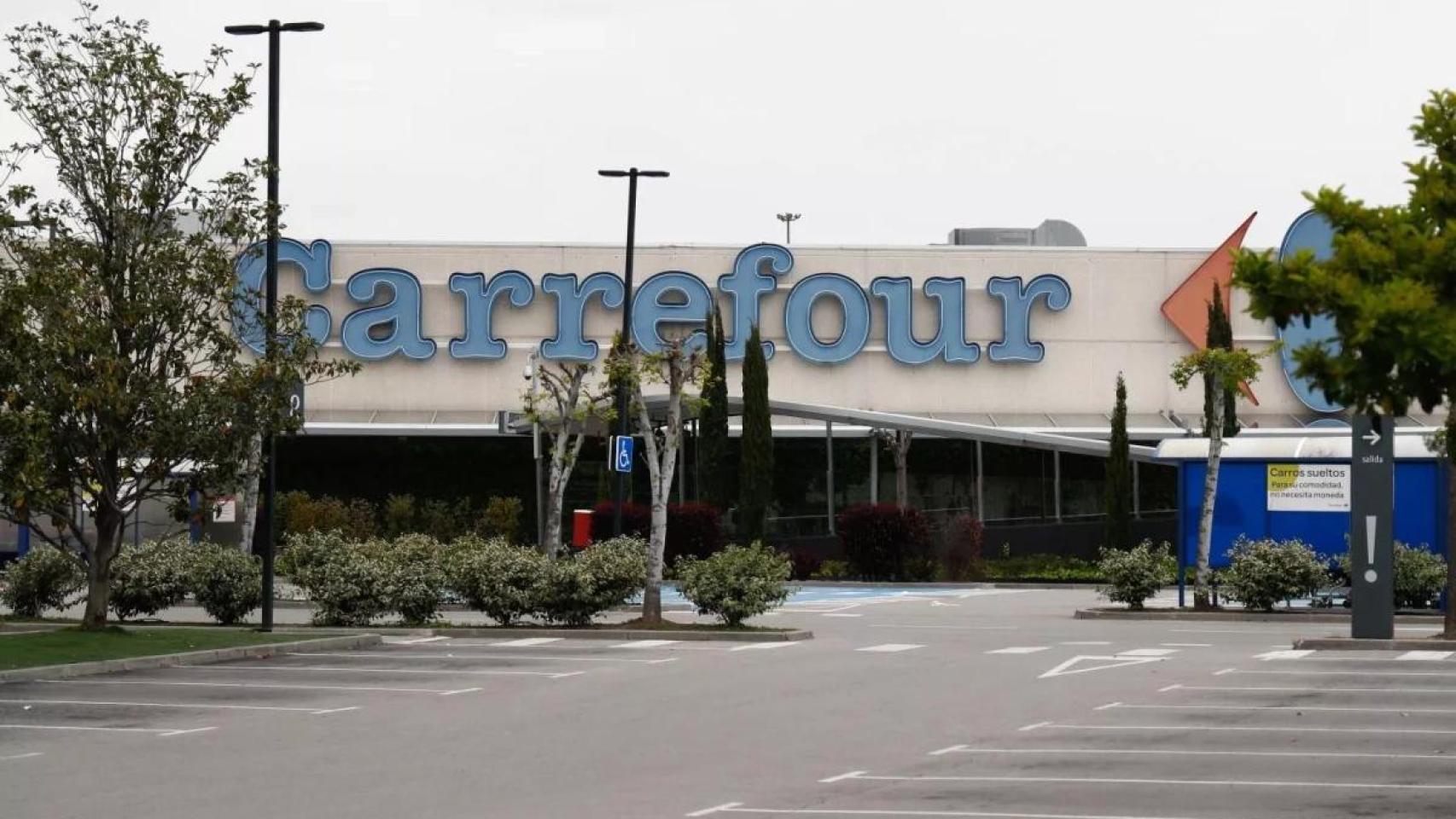 Vista de un hipermercado Carrefour