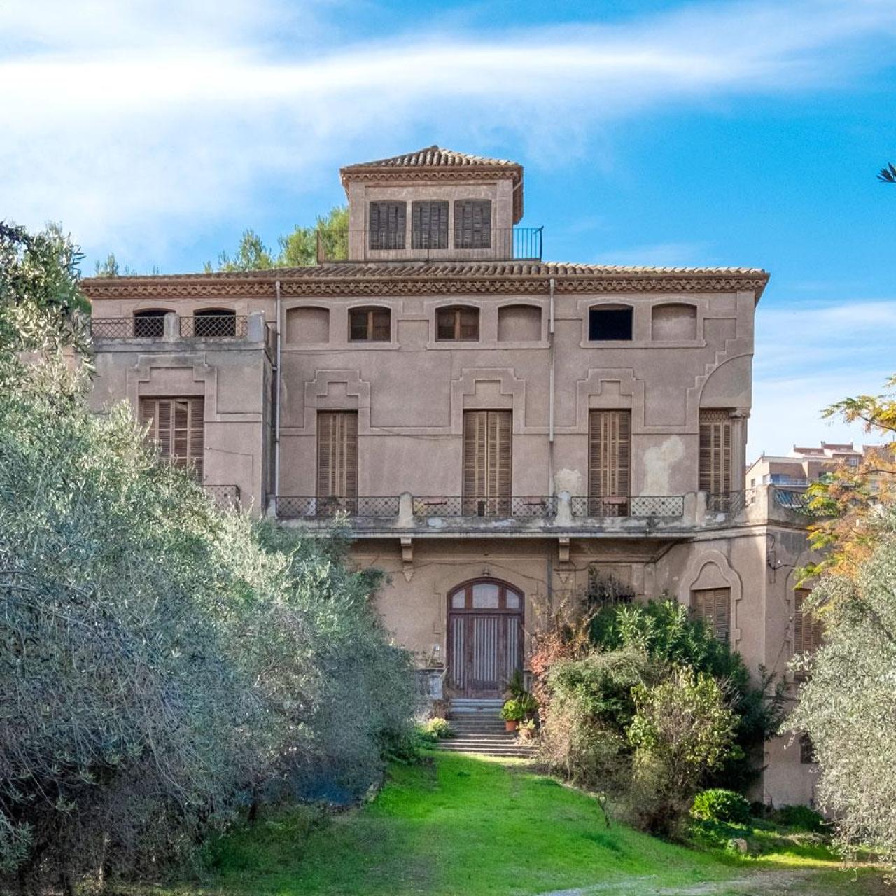La finca de Can Reverter a Sant Vicenç dels Horts en una imatge d’arxiu