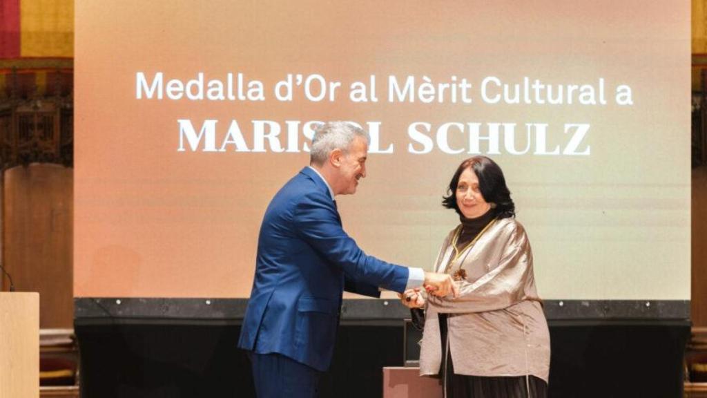 Collboni entrega la Medalla de Oro a Marisol Schulz