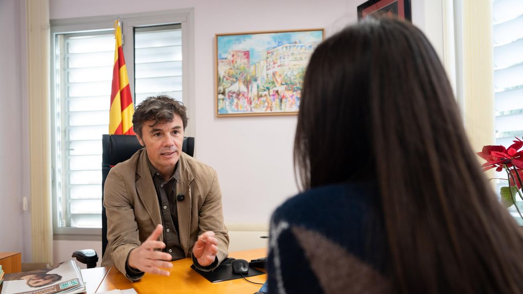 Joan Basagañas, alcalde de Sant Just Desvern, en l’entrevista amb Metrópoli