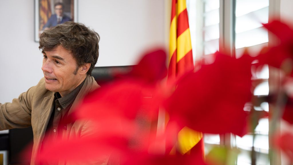 Joan Basagañas, alcalde de Sant Just Desvern, en l’entrevista amb Metrópoli
