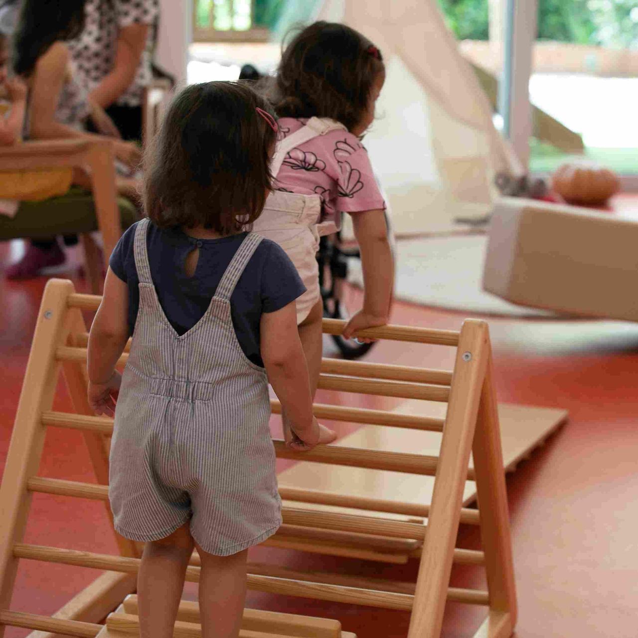 Una llar d'infants de Barcelona en una imatge d'arxiu